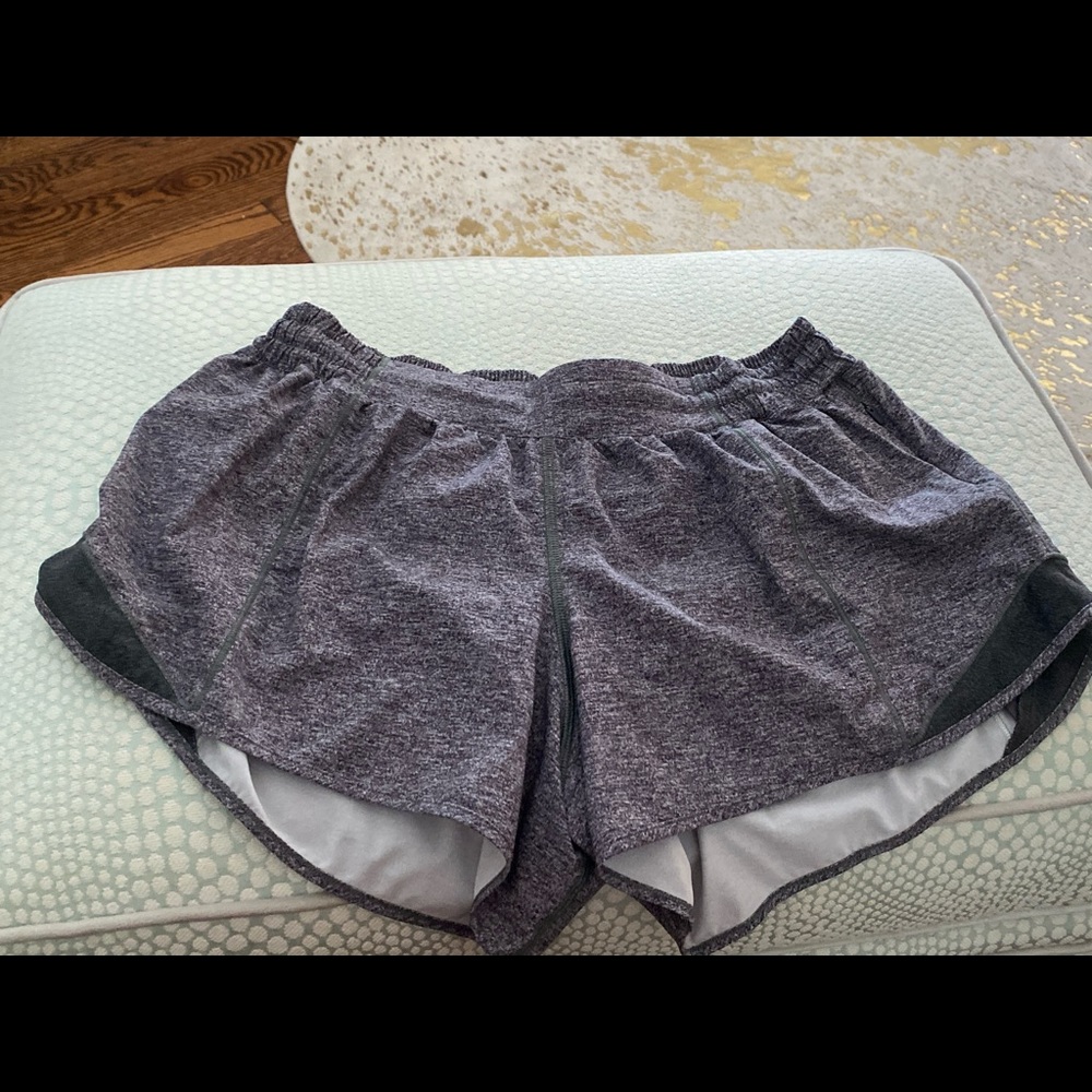 grey lulu shorts
